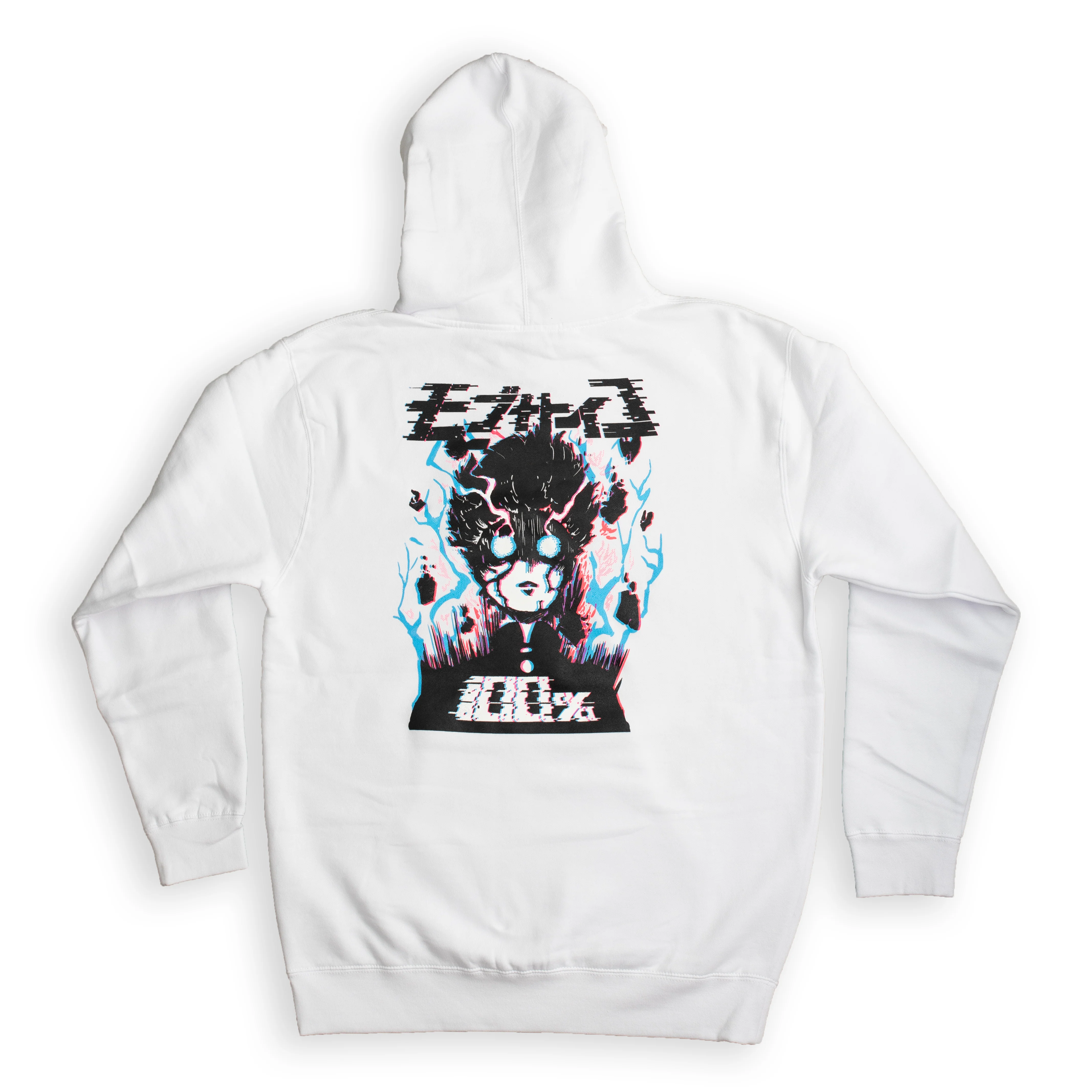 Neon Glitch Mob Hoodie - Image 3