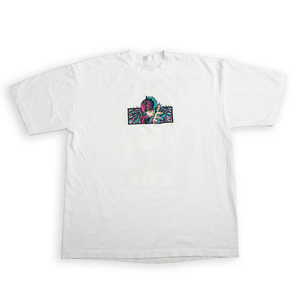 Neon Glitch Mob T-Shirt - Image 5