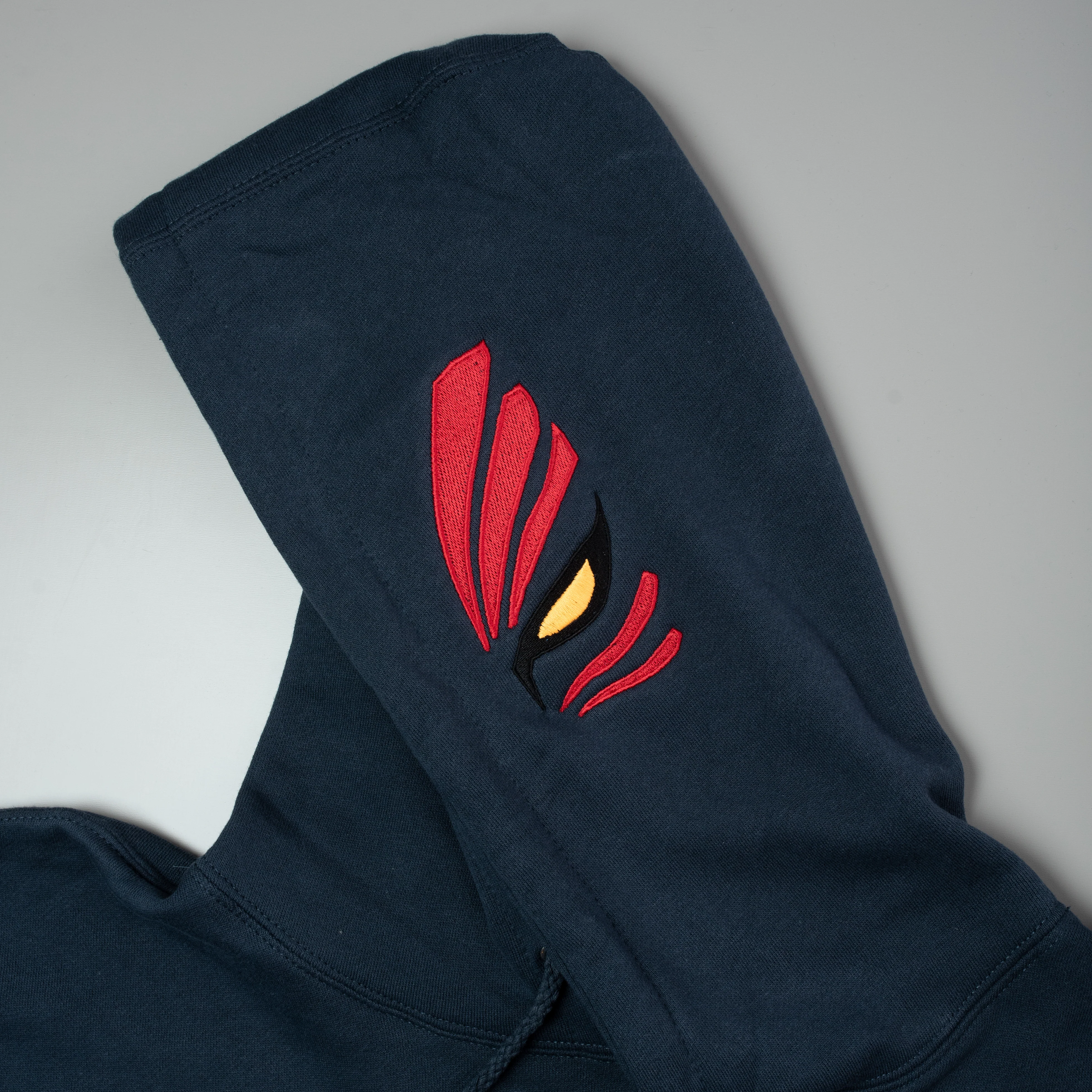 One Who Protects Embroidered Hoodie - Image 3